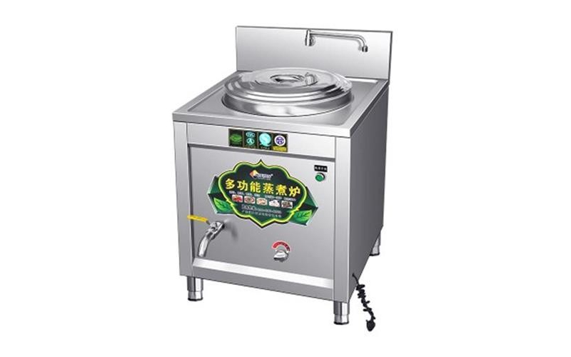 方形煮面爐商用湯粉面桶用電熱煤燃?xì)怆p頭小型擺攤多功節(jié)能方形